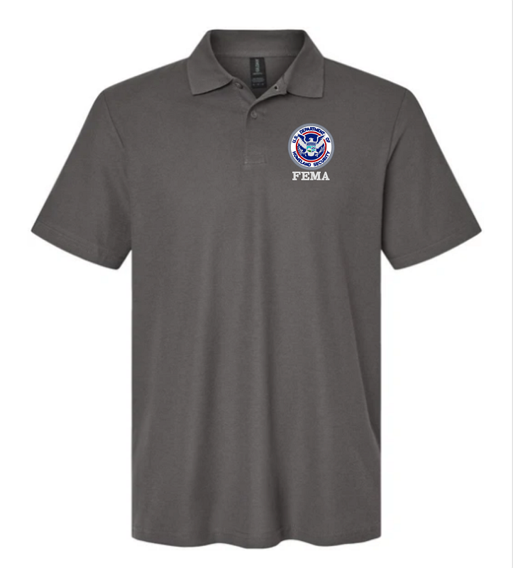 Dept. of Homeland Security FEMA Pique Polo (image for) Dept. of Homeland Security FEMA Pique Polo
